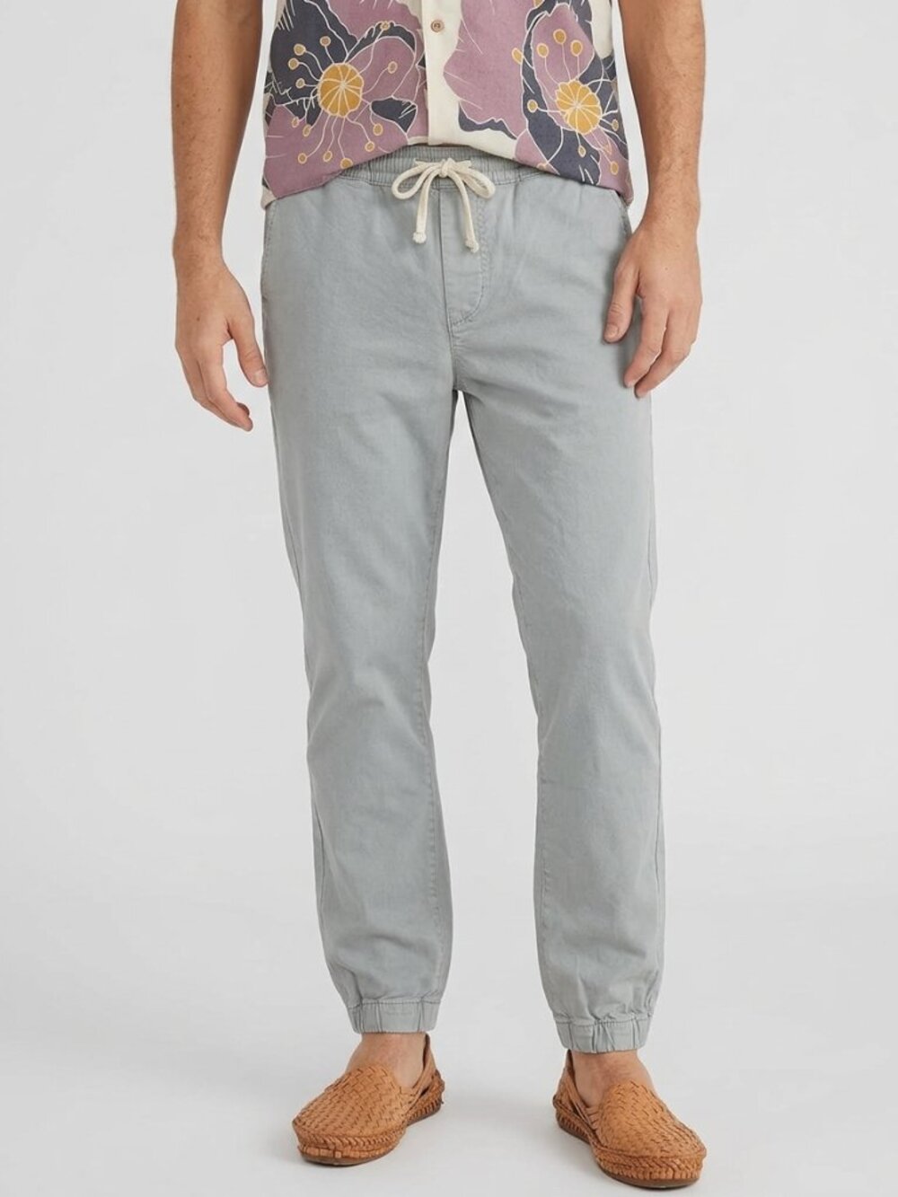 Marine Layer Men's Slate Gray Athletic Fit Saturday Beach Pants M 50490